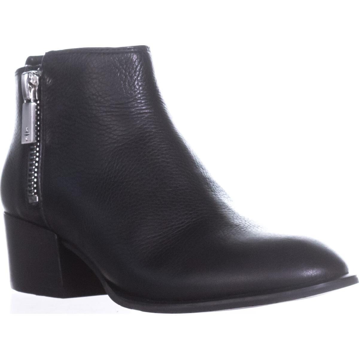 kenneth cole black ankle boots