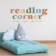 preview thumbnail 3 of 3, RoomMates Reading Corner Multicolor Wall Quote Decals