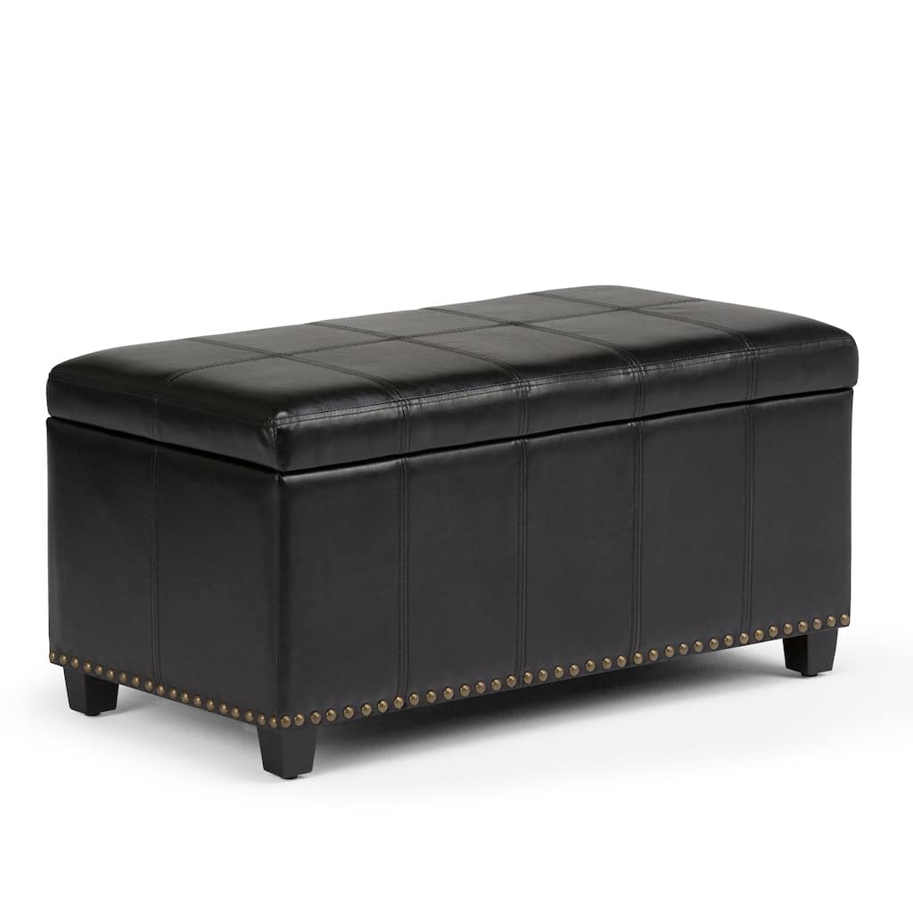 Modern Storage Ottoman Bench for Living Room