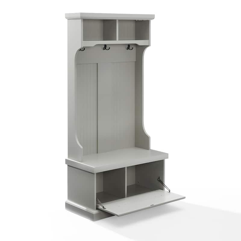 Crosley Shoreline Hall Tree - 15.75"x31.5"x64.25"