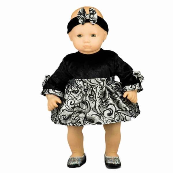 Shop 15 Inch Baby Doll Party Dress Headband Doll Clothes Outfit