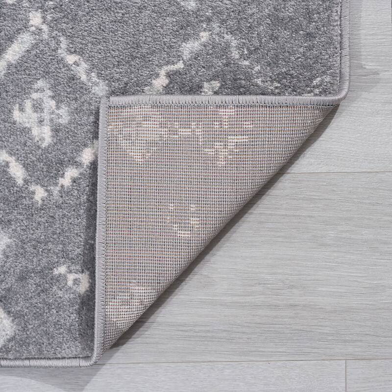 Jade Farmhouse Geometric Indoor Area Rug
