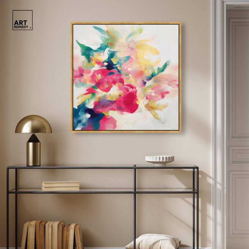 Essence of a Flower II Canvas by Art Remedy