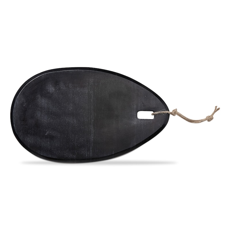 Tear Drop Black Marble Board