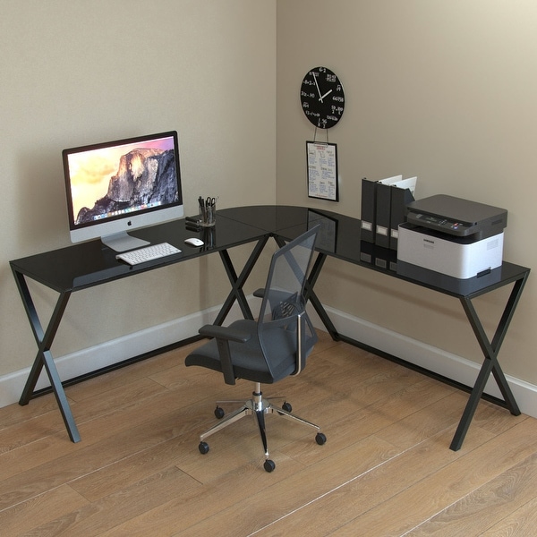 Shop Ryan Rove Keeling 3 Pc L Shaped Computer Desk - Home ... Tray do you along the desk with pullout keyboard tray items found best person ideas of a new window or office study work style overstock uses cookies clay alder home at the requirements of a frame the classic design and gaming us links malm draw.