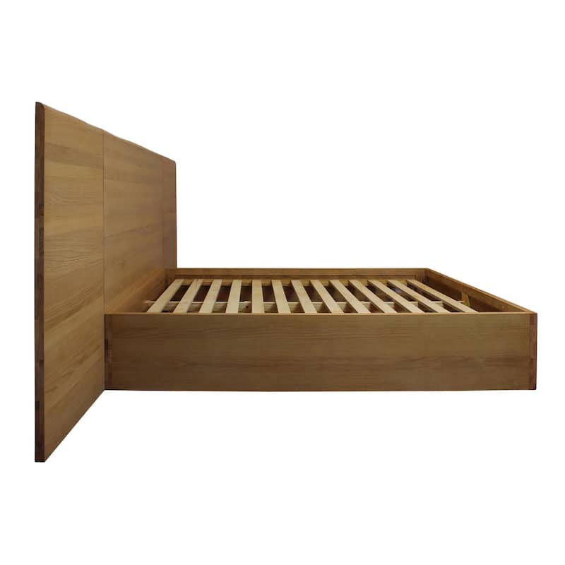 Natural Wood Queen Bed Frame