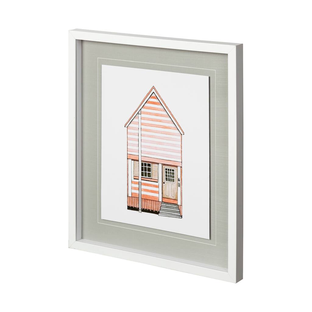 Petit Mansion I Framed Art Print