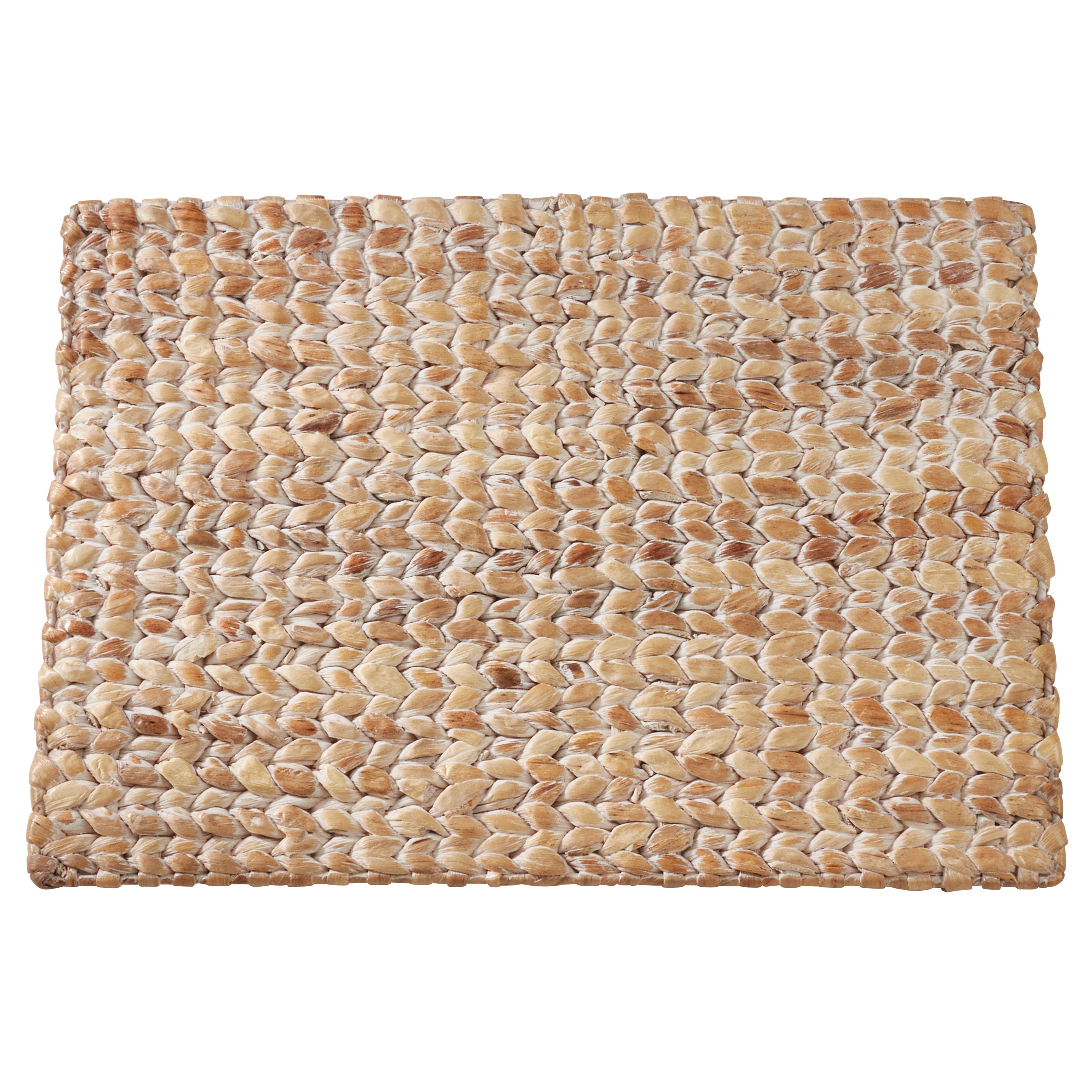 Water Hyacinth Placemats (Set of 4) - Handwoven Natural Fiber Placemats for Dining & Entertaining