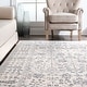 preview thumbnail 16 of 22, Nuloom Vintage Boho Antoinette Tribal Paisley Bloom Border Area Rug