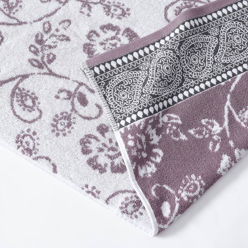 Modern Threads Ophelia 6-Piece Yarn Dyed Jacquard Towel Set
