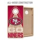 preview thumbnail 4 of 5, San Francisco 49ers NFL 2x4 Professional Cornhole Board Set