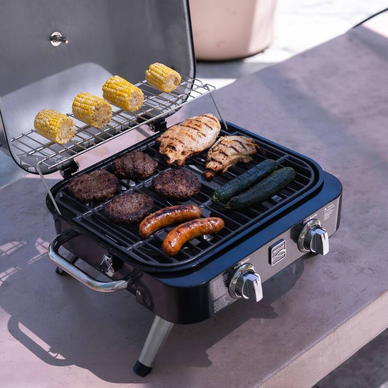 Kenmore 2-Burner Retro Portable Gas Grill