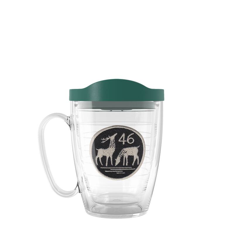 Tervis Christmas Holiday Winter Deer 46 Made in USA Double Walled Insulated Travel Tumbler, Classic - 16oz Mug - 16oz Mug