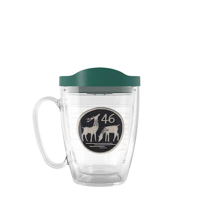 Tervis Christmas Holiday Winter Deer 46 Made in USA Double Walled Insulated Travel Tumbler, Classic - 16oz Mug