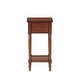 preview thumbnail 32 of 44, Copper Grove Dalem 1 Drawer Accent Table with Shelf