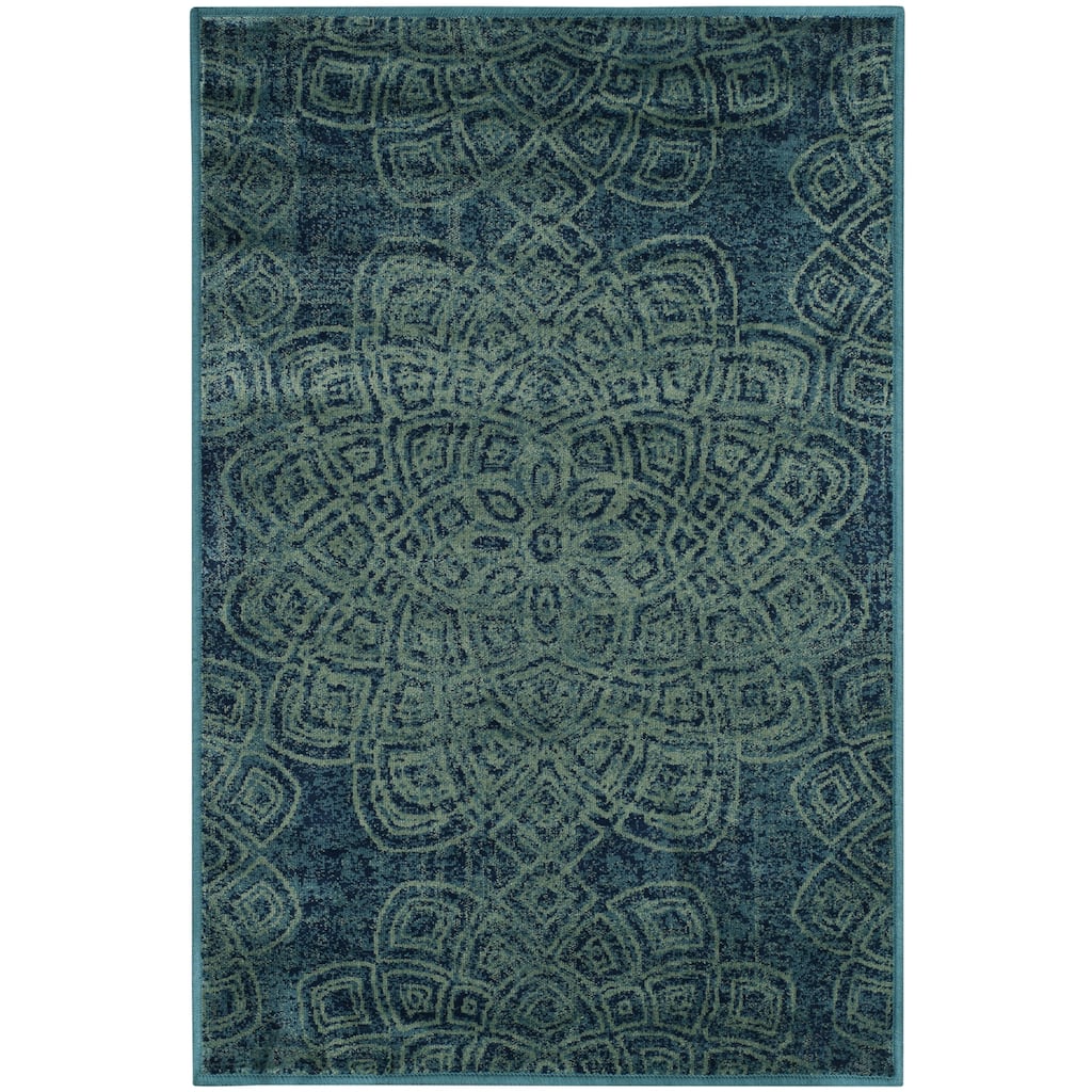 SAFAVIEH Constellation Vintage Boho Macia Modern Abstract Viscose Rug