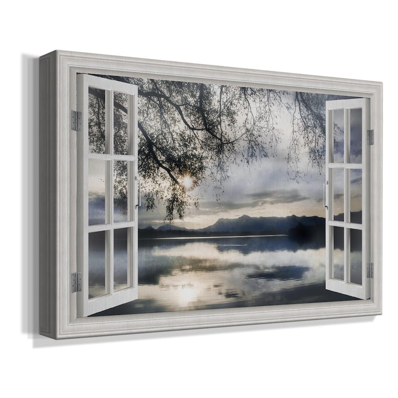 Staffelsee Lake Premium Gallery Wrapped Canvas - Ready to Hang - 40X60