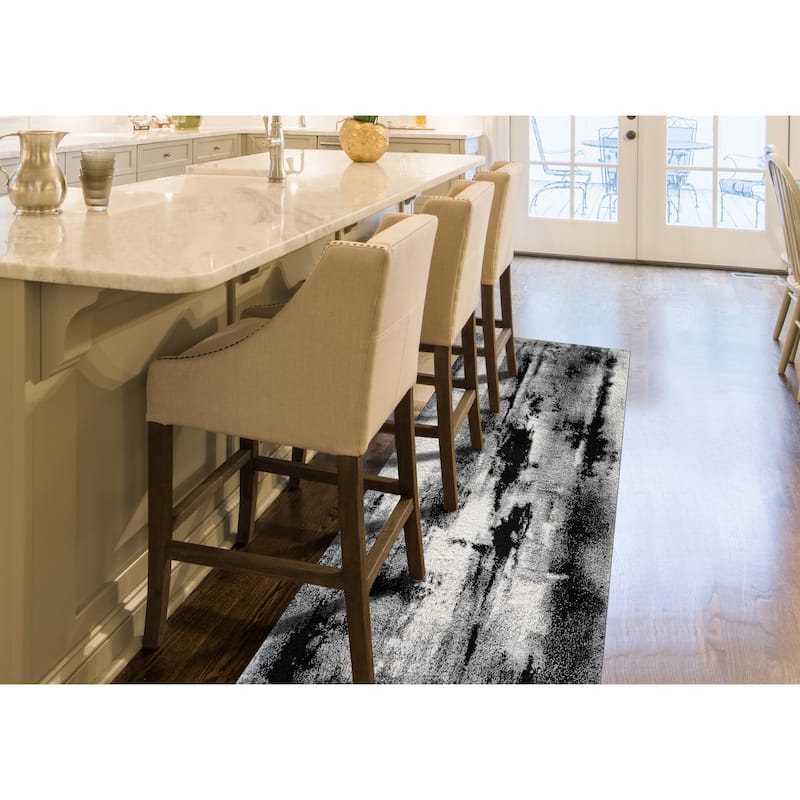 Noori Rug Lux Zara Abstract 2-Inch Shag Rug