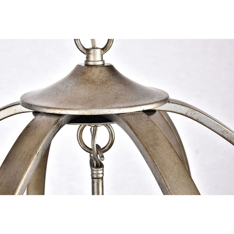 Elegant Lighting Marlow 4 Light 18" Wide Taper Candle Pendant