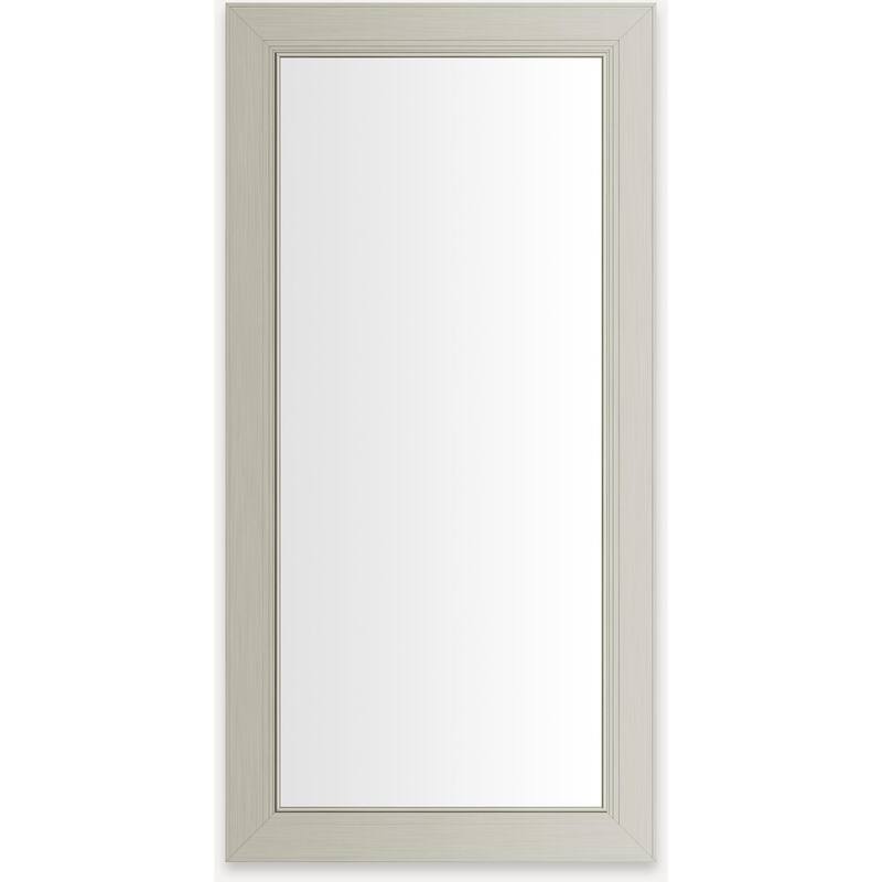Robern D2C2040D4MESC Main Line 19-1/4" x 39-3/8" Framed Single Door - Nickel - Nickel Finish
