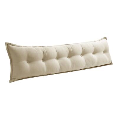 WOWMAX Headboard Pillow Bed Rest Body Pillow Back Support Reading