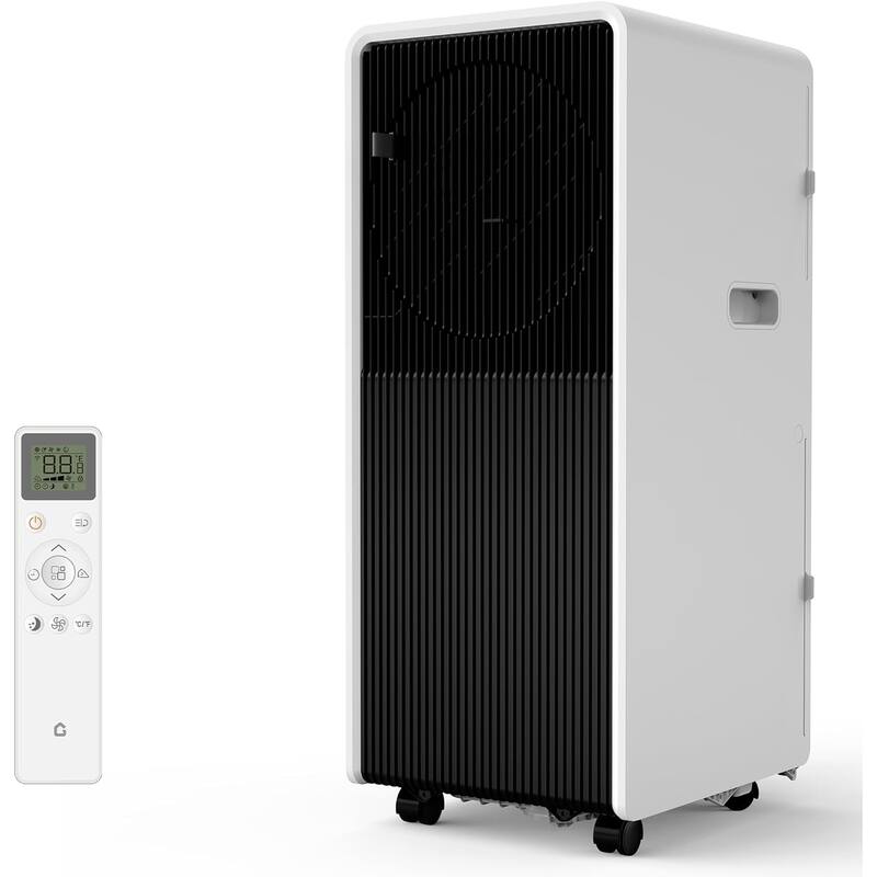 14,000 BTU Portable Air Conditioners, Quiet Air Conditioner Up to 750 Sq.Ft, 3-In-1 AC Unit - Black