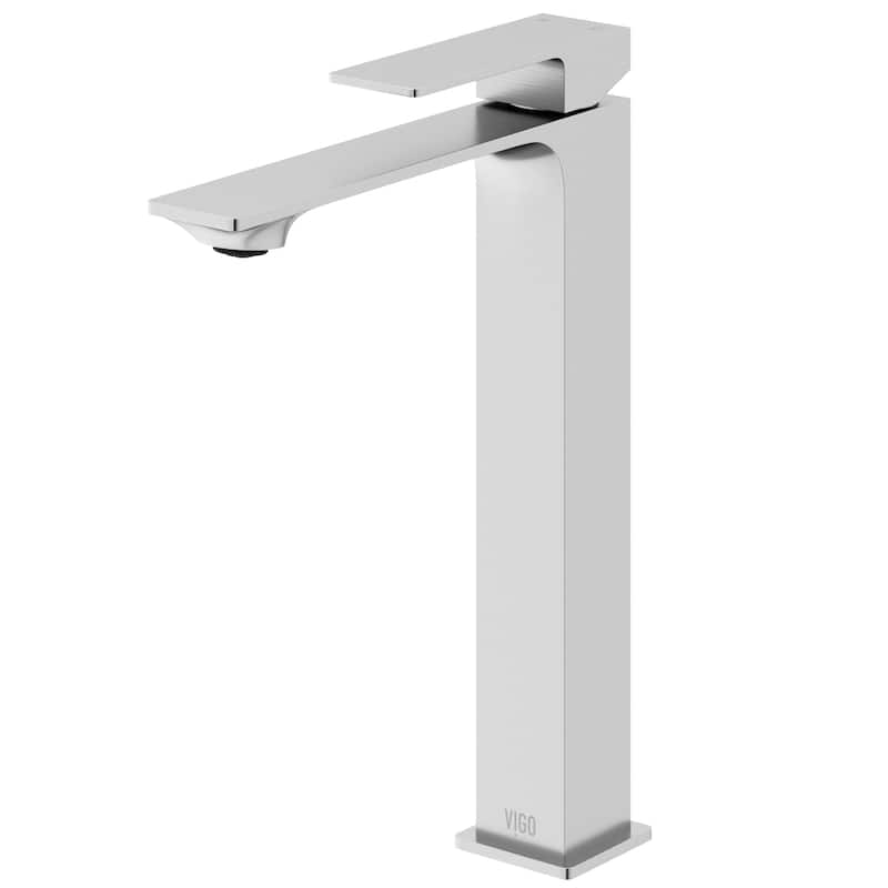 VIGO Dunn 11" H Single Handle Single Hole Vessel Bathroom Faucet
