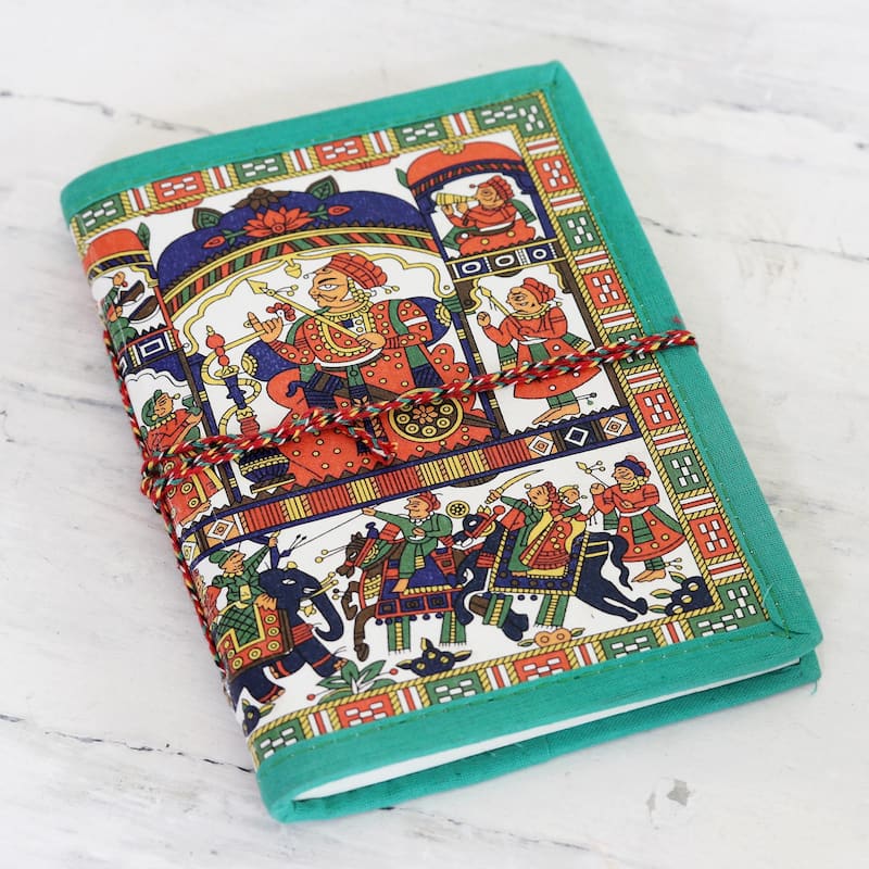 Novica Handmade Blank Space Handmade Paper Journal
