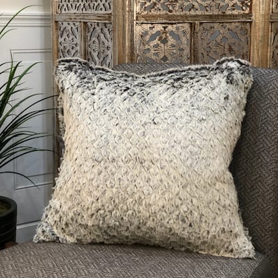 Pillow - Rimiti - Fauxfur 20" x 20" Feather/Down Fill