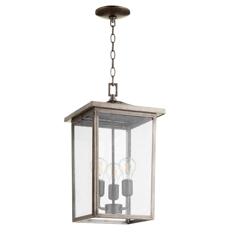 Quorum International Riverside 3 Light 11" Wide Outdoor Pendant