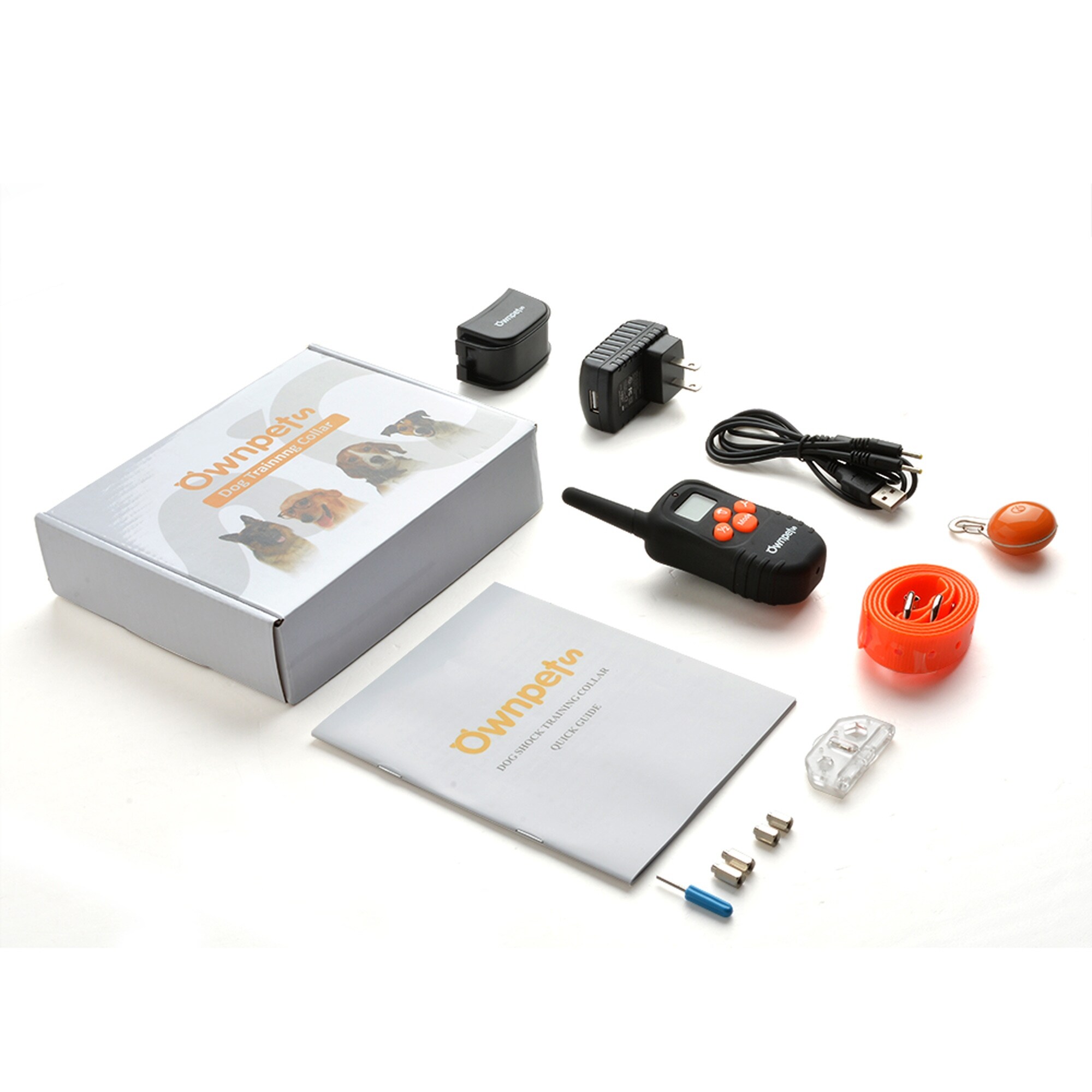 Ownpets Dog Training Collar with Remote Rechargeable Rainproof
