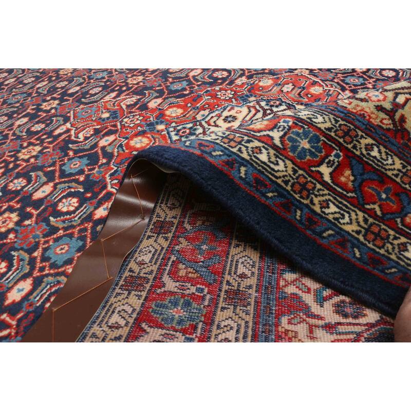 ECARPETGALLERY Hand-knotted Kayseri Vintage Dark Navy Wool Rug - 3'3 x 5'7