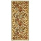 preview thumbnail 36 of 71, SAFAVIEH Handmade Chelsea Ashlyn French Country Floral Wool Rug 2'6" x 6' Runner - Light Blue - Runner