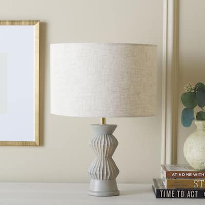 SAFAVIEH Lighting Isano 17-inch Table Lamp (LED Bulb Included) - 12Wx12Dx17H