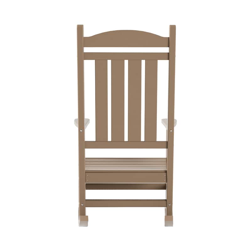 Laguna Hdpe All Weather Outdoor Patio Rocking Chair