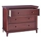 preview thumbnail 9 of 19, Contours 3-drawer Transitional Dresser