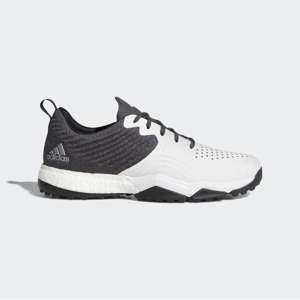 New Men's Adidas Adipower 40RGED S Golf Shoes Core Black/Cloud White/Silver Metallic AC8397. Opens flyout.