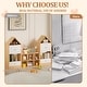 preview thumbnail 4 of 38, House-Shaped Children's Bookshelf，Multi-Functional Organizer for Books & Toys