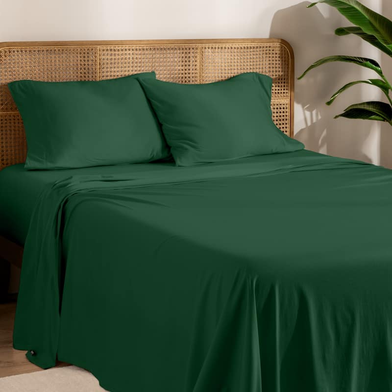 Bare Home Organic Cotton Jersey Sheet Set