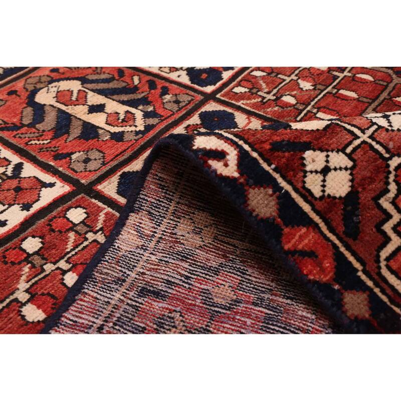 ECARPETGALLERY Hand-knotted Kayseri Vintage Red Wool Rug - 5'3 x 10'5