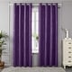 preview thumbnail 59 of 99, Deconovo Wave Line with Dots 52 Width Curtains Pair(2 Panel) 52x95 Inch - Purple Grape