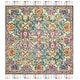 preview thumbnail 4 of 12, SAFAVIEH Handmade Aspen Josie Boho Tribal Wool Rug 7' Square - Turquoise/Purple