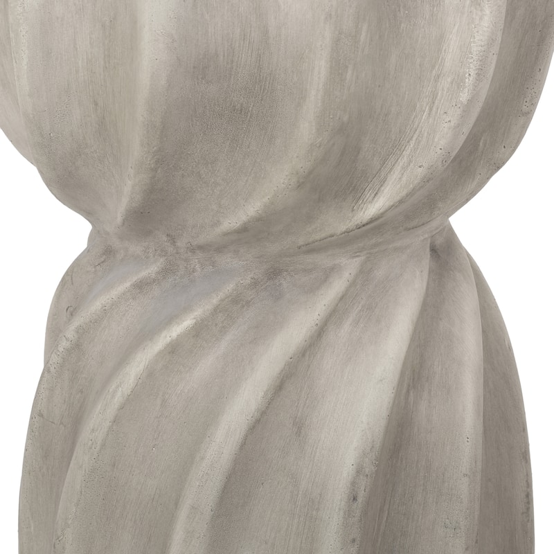 Canis Indoor Contemporary Lightweight Concrete Accent Side Table by Christopher Knight Home - 14.00"W x 14.00"D x 18.50"H