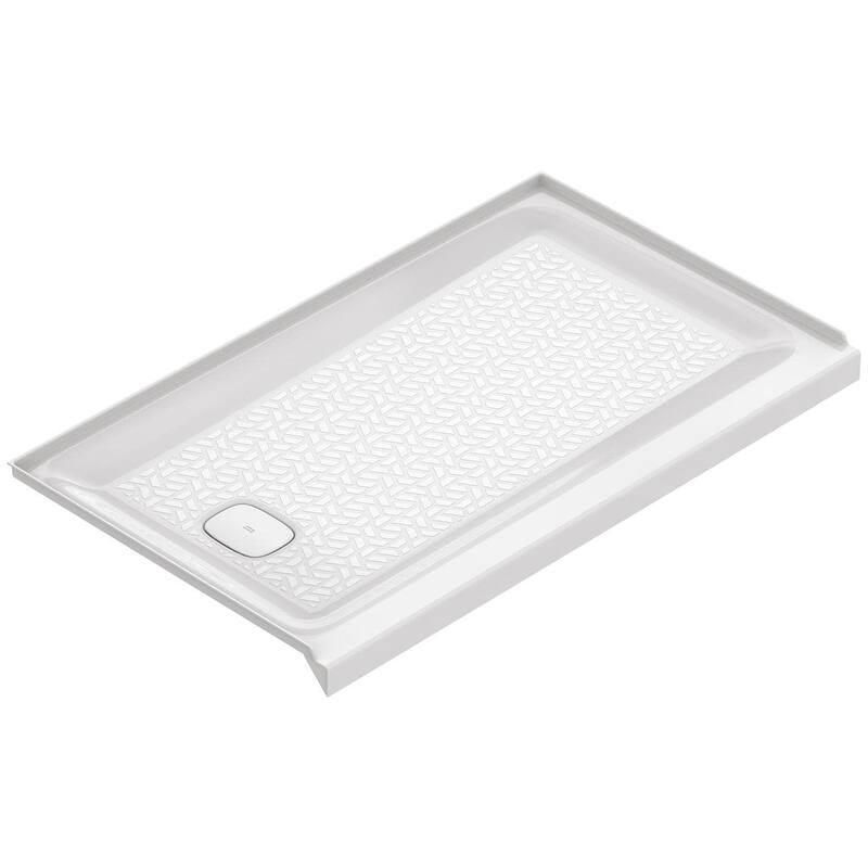 American Standard A8021T.LHO Aspirations 60" x 36" Rectangular Shower - White