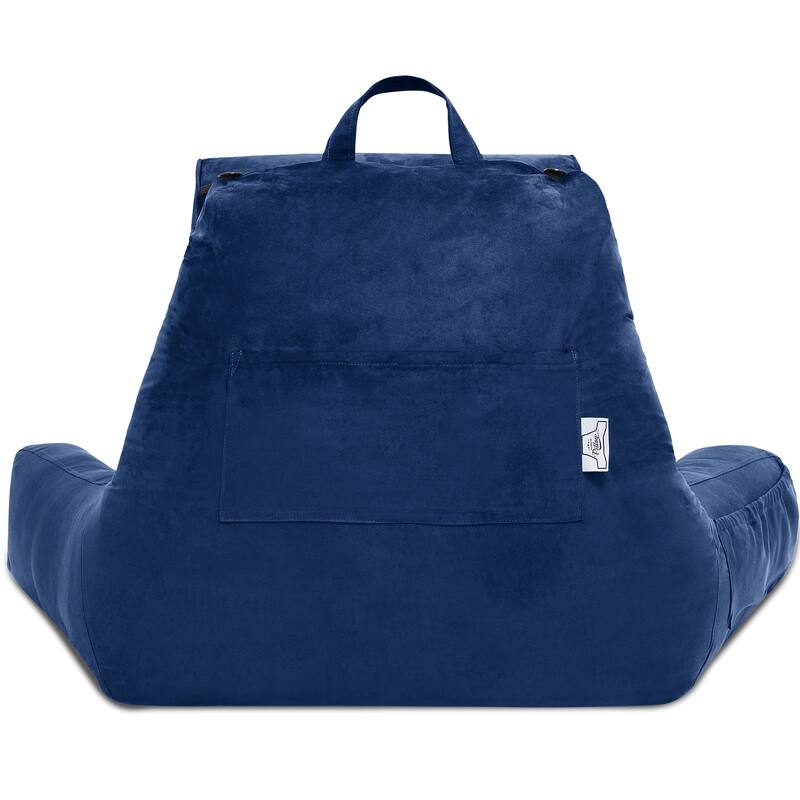 Husband Bedrest Micro-Suede Reading Pillow
