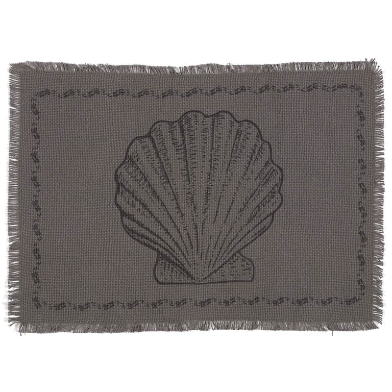 Sandy Burlap Placemat Set - Placemat 12x18