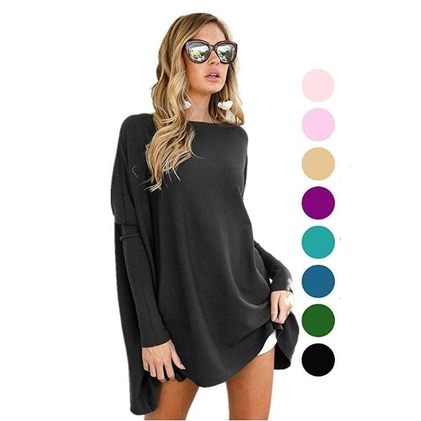 long casual tops for leggings