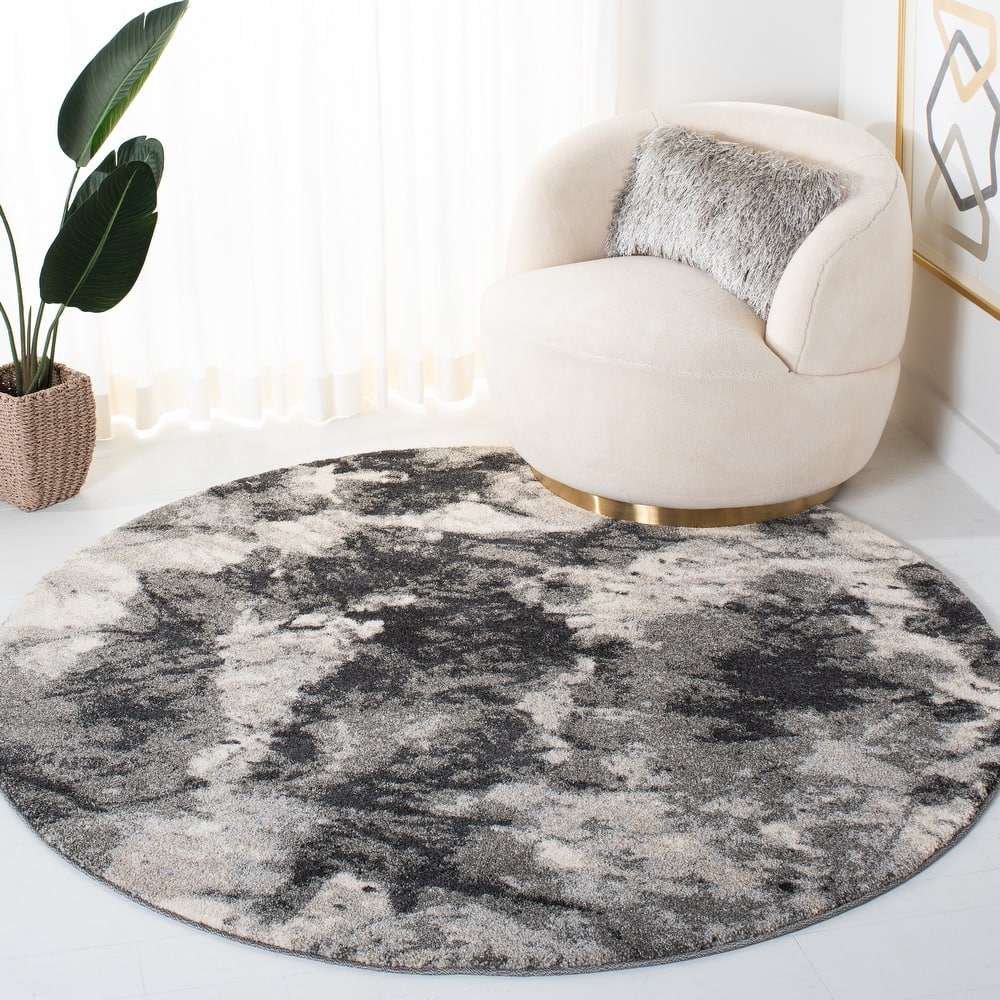 SAFAVIEH Retro Delina Modern Abstract Distressed Rug