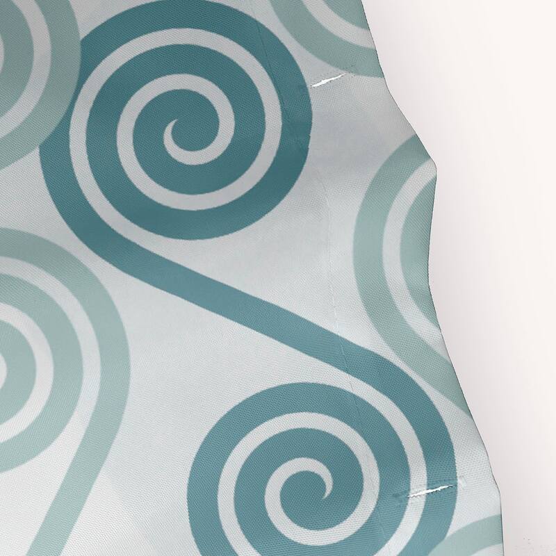 Rip Curl Geometric Print Shower Curtain