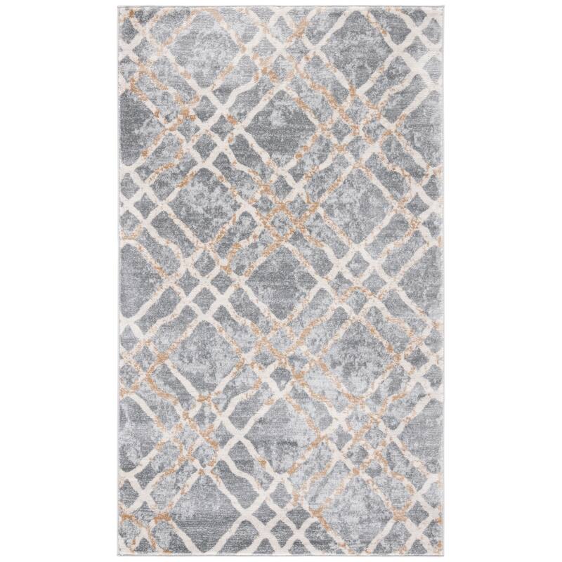 SAFAVIEH Isabella Bethany Trellis Distressed Rug